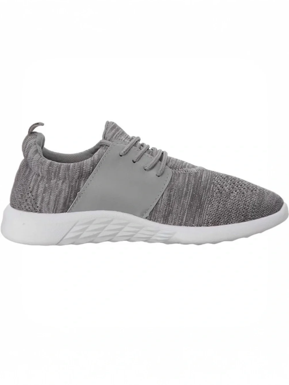 Mia Women Christian Low Top Gray Lace-Up‎ Sneakers Size 8